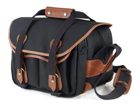 225 Camera Bag - Black Canvas / Tan Leather