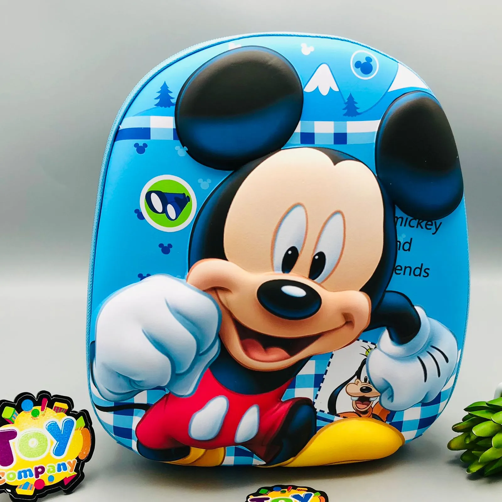 3D Kids Minnie & Mickey Design EVA Backpack - Assortment