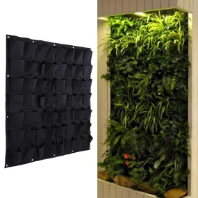 56 Pockets Hanging Vertical Garden Wall Planter Bag