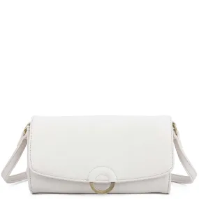 Agnes Wallet Crossbody - Cream