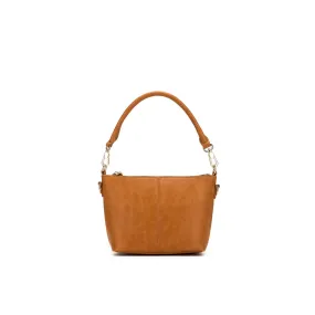 Alice Tan Top Handle Crossbody Bag