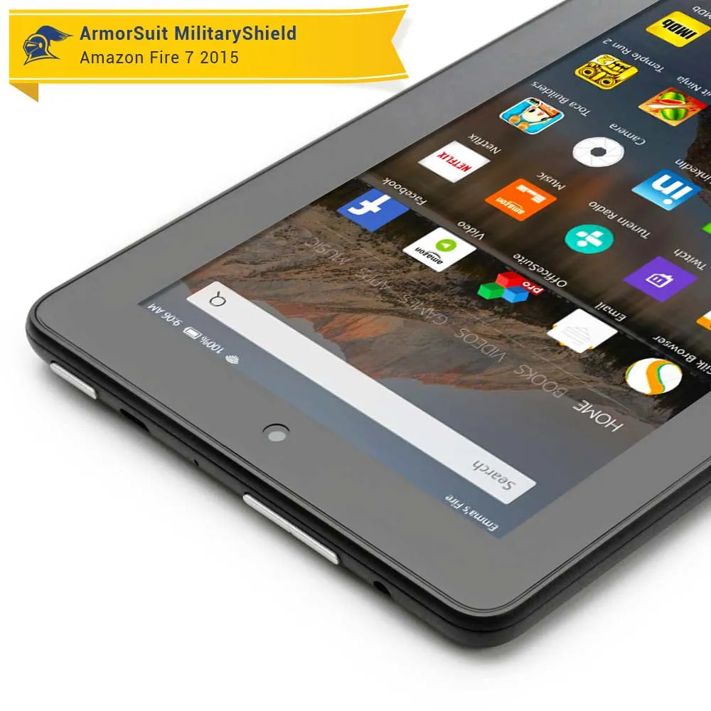 Amazon Fire 7" Screen Protector (2015)   Full Body Skin Protector