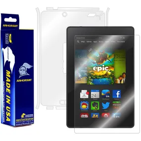 Amazon Kindle Fire HD 7" 2013 (2nd Generation) Screen Protector   Full Body Skin Protector