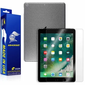 Apple iPad 9.7" (2018) WiFi ONLY Screen Protector   Carbon Fiber Skin