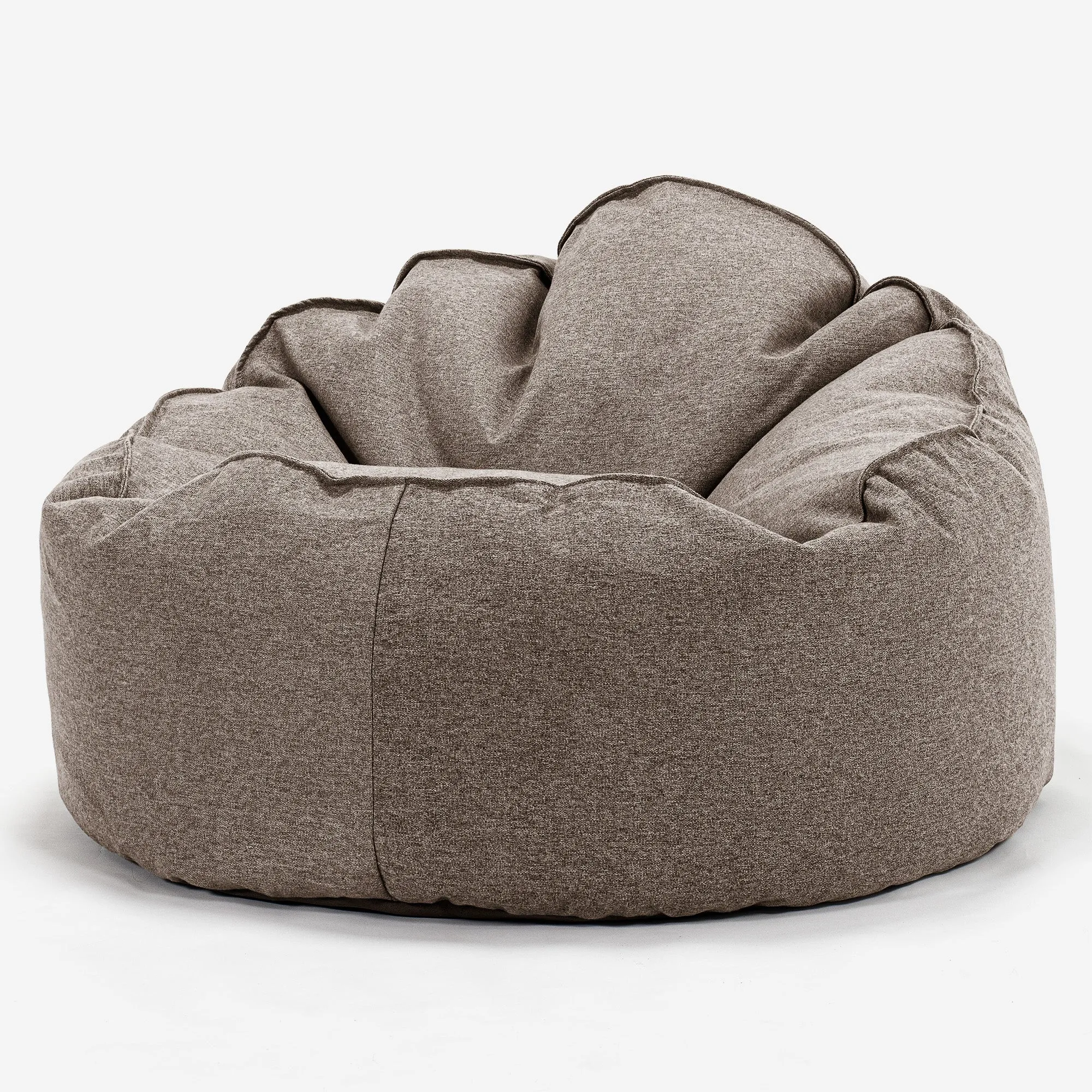 Archi Bean Bag Chair - Interalli Wool Biscuit