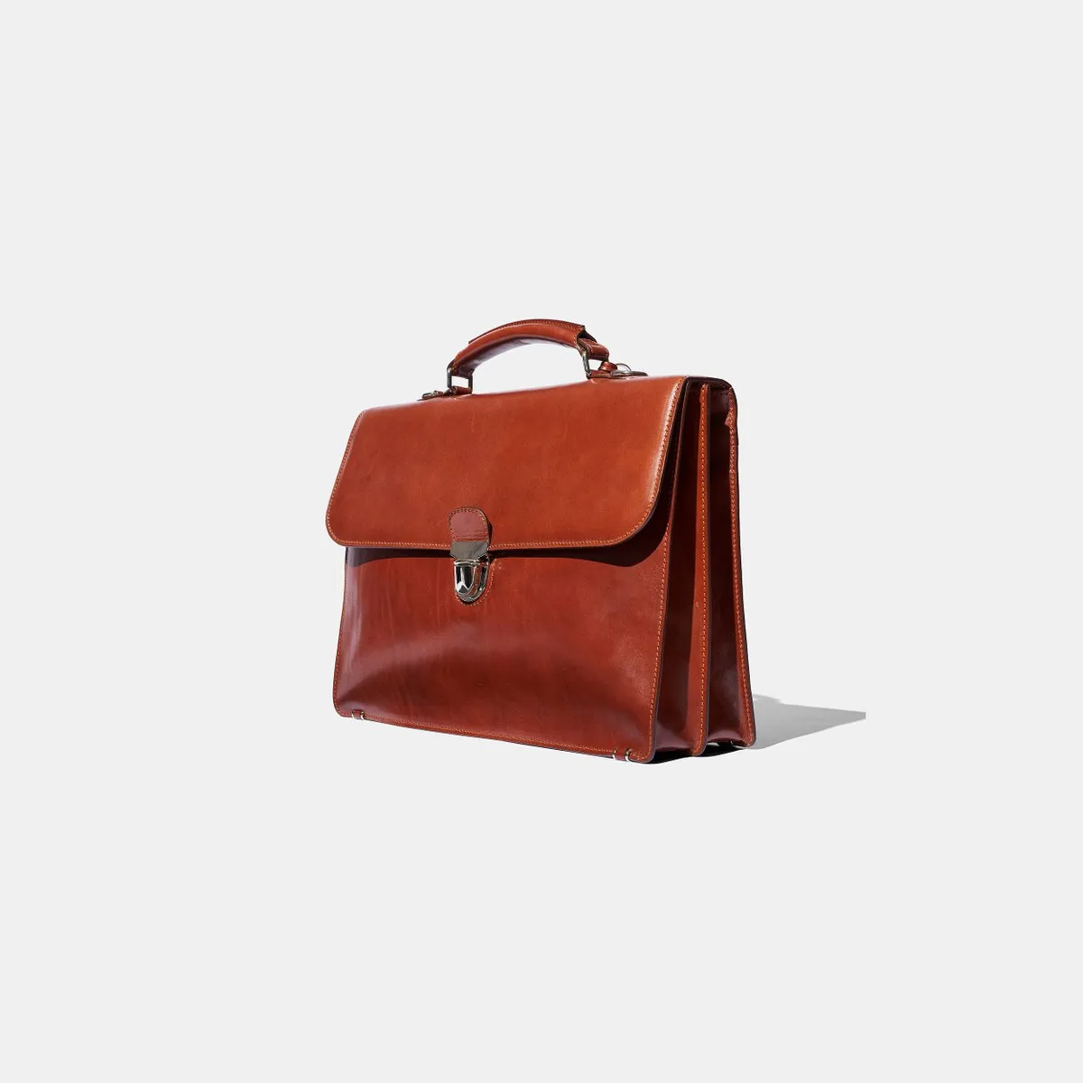 Baron - Briefcase Black Leahther