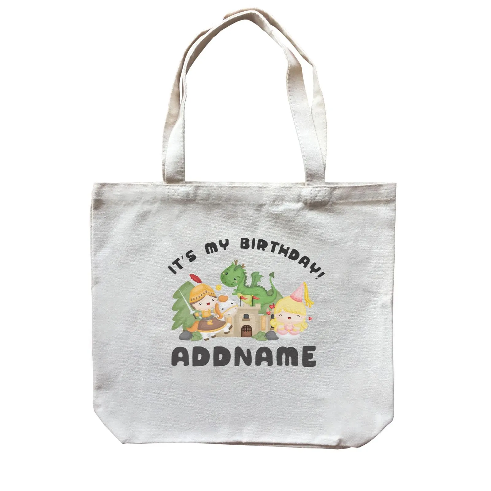 Birthday Royal Group It's My Birthday Addname Canvas Bag