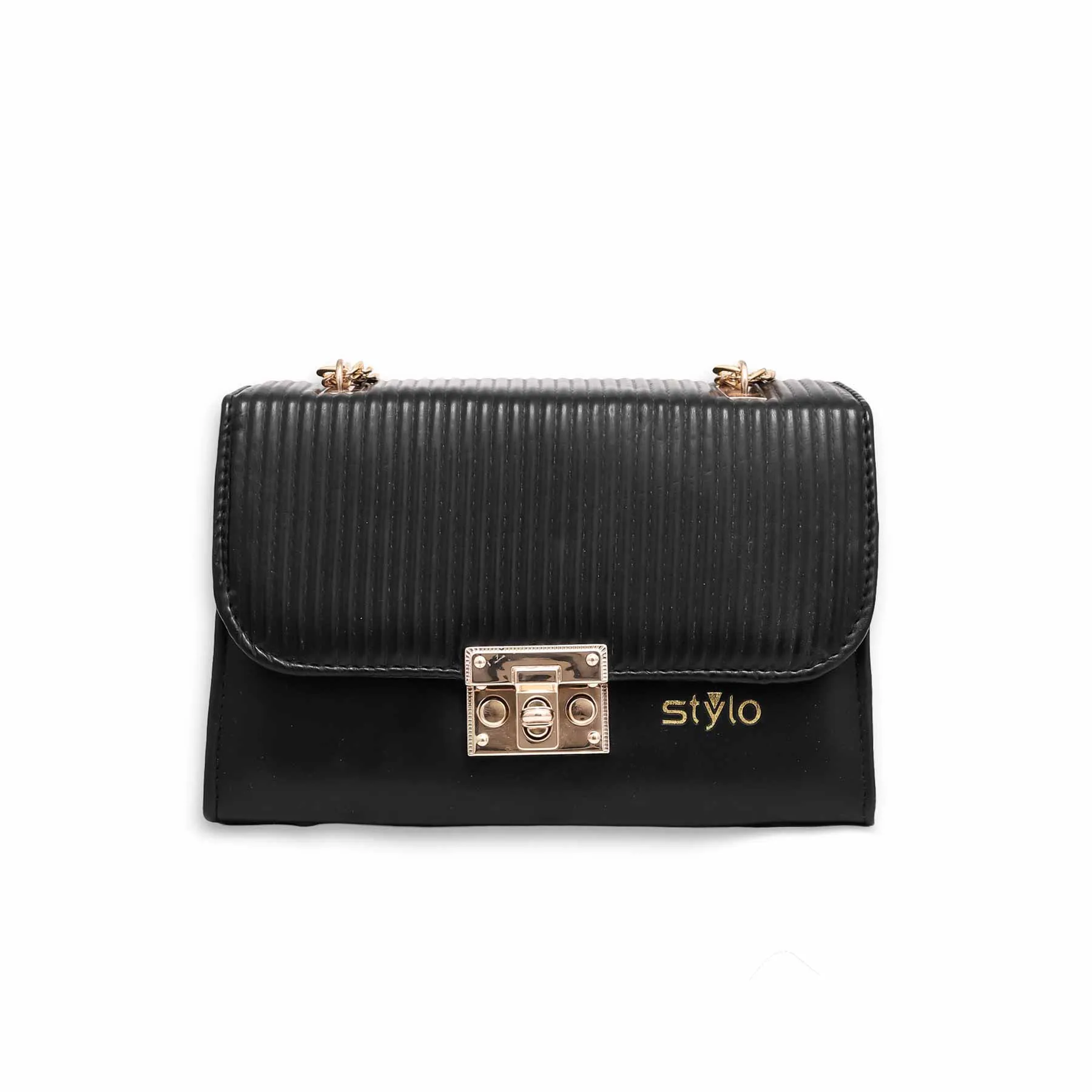 Black Casual Shoulder Bag P55481