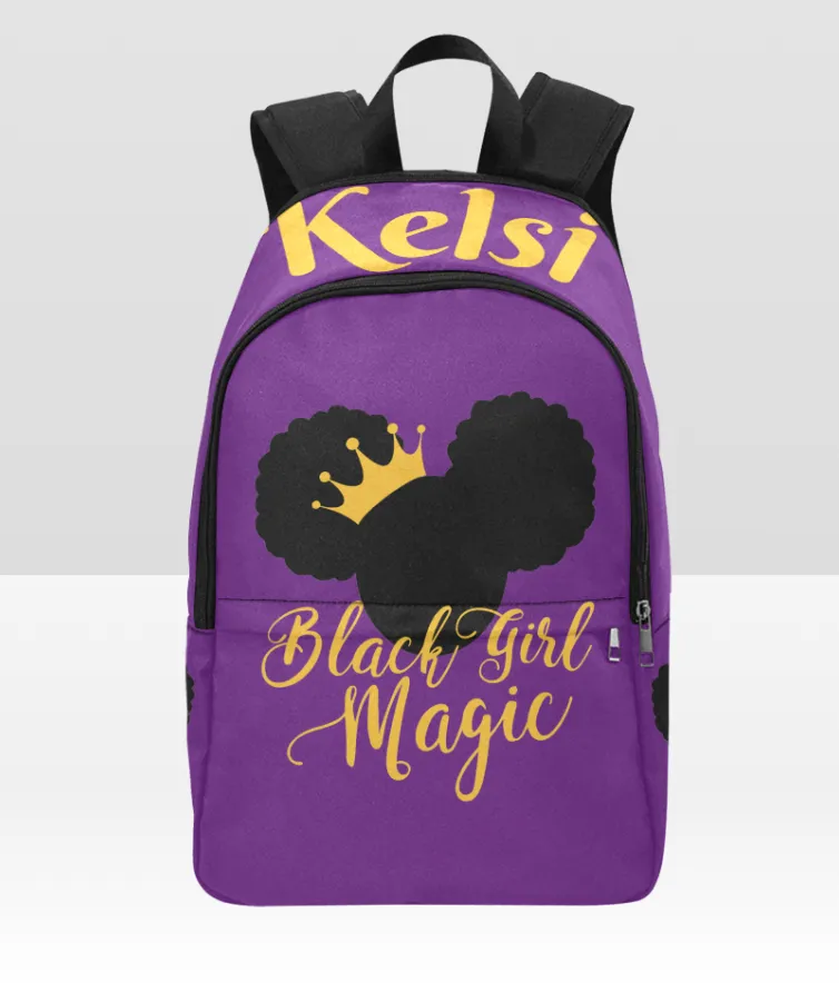 Black Girl Magic Backpack and Lunch Box Set