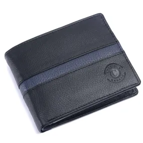 Black RFID Bifold Wallet for Men: Secure and Stylish