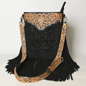 Black Widow Velvet Crossbody