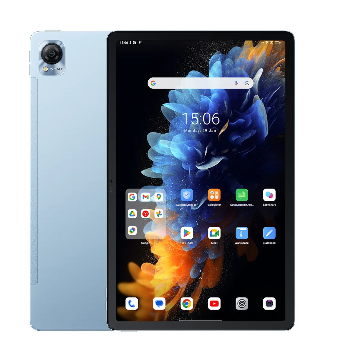 Blackview MEGA 1 - Display MediaTek Helio G99 da 11,5 pollici 2.4K 120Hz 8GB/12GB 256GB 8800mAh Netflix HD Supporto Tablet PC Android