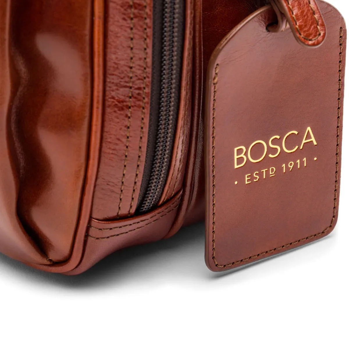 Bosca Old Leather Stringer Bag