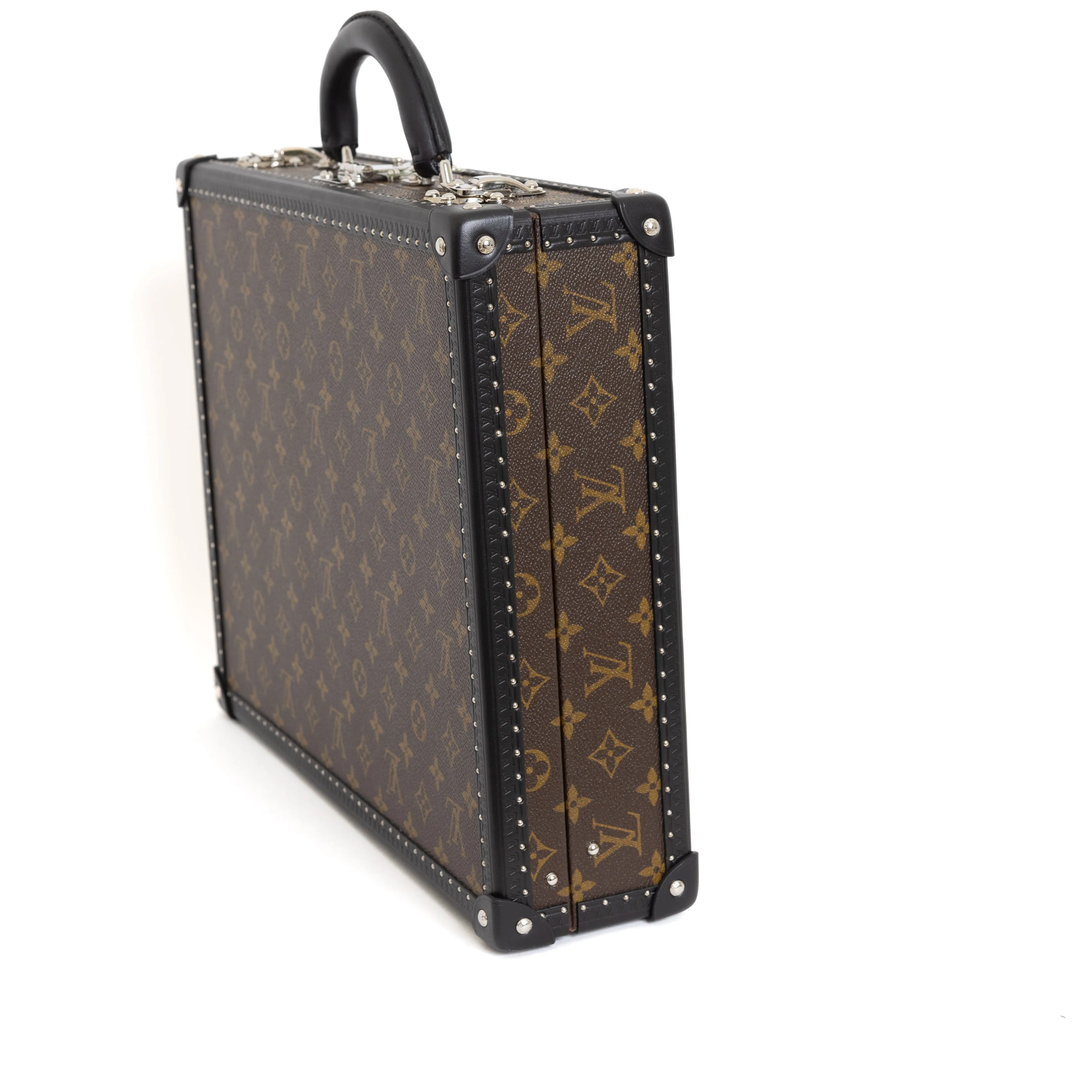 Briefcase Trunk Macassar Monogram President 8011