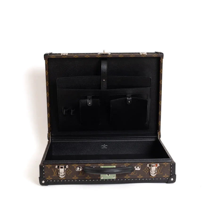 Briefcase Trunk Macassar Monogram President 8011