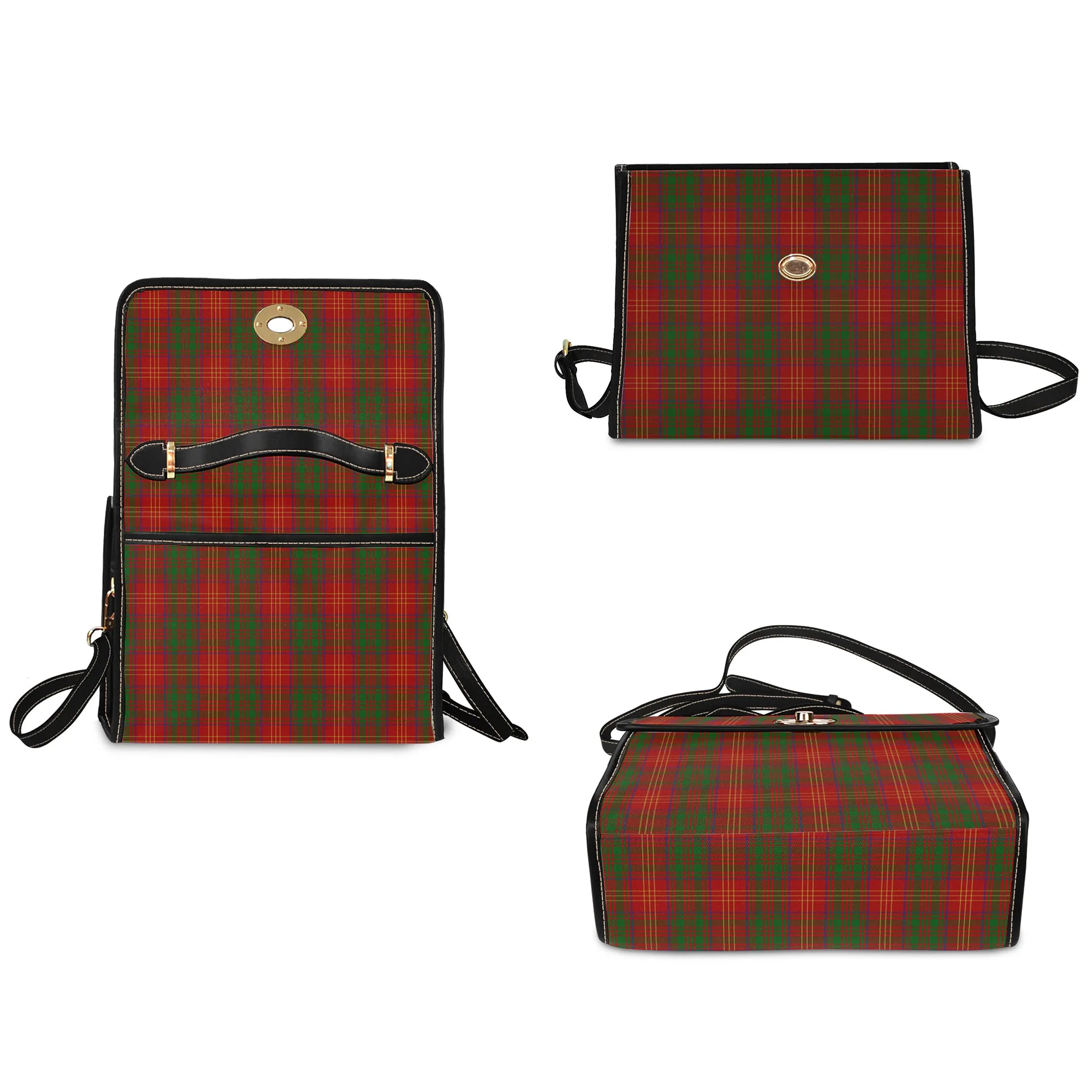 Burns Tartan Waterproof Canvas Bag