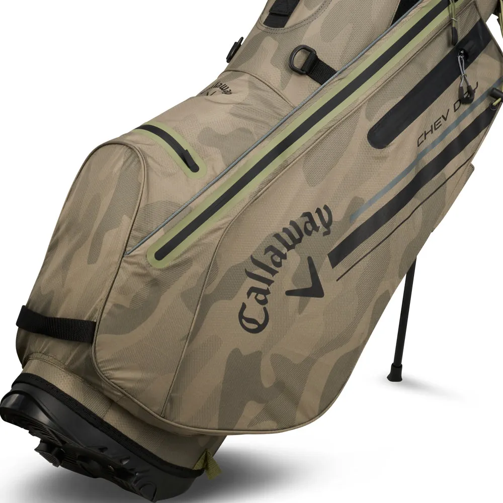 Callaway Chev Dry Waterproof Stand Bag - Olive Camo