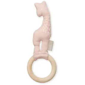 Cam Cam Giraffe Rattle - Blossom Pink