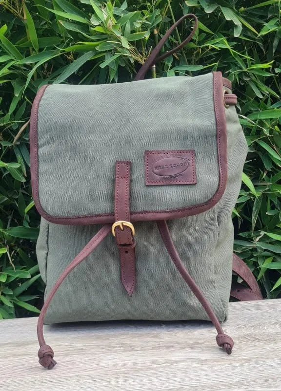 Canvas Back Pack Bag