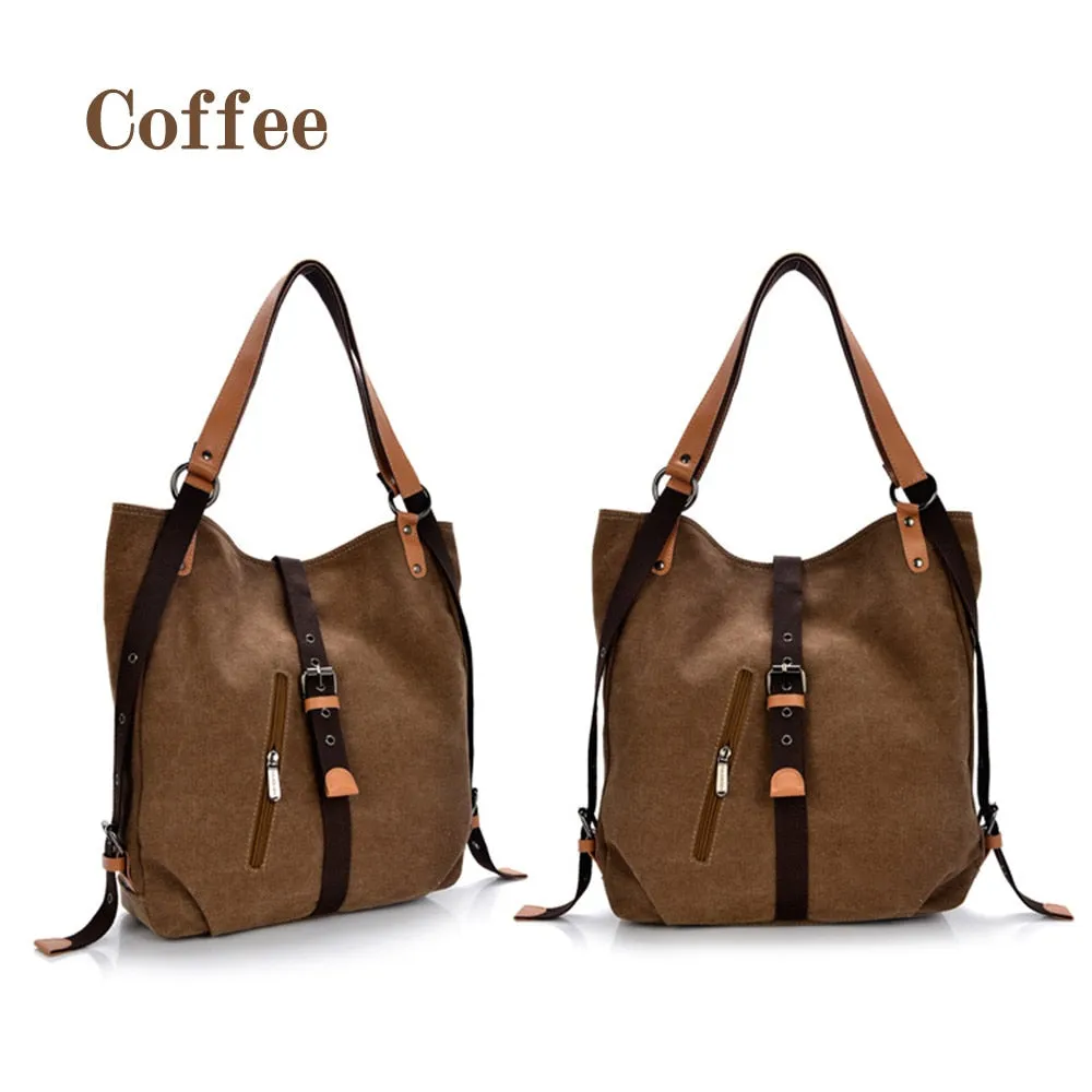 Canvas Shoulder Bag for Women