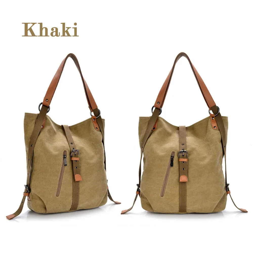 Canvas Shoulder Bag for Women