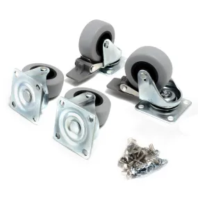 Castor Wheels - Set of 4 - Suitable for Smartbox Model SB-CT14BD