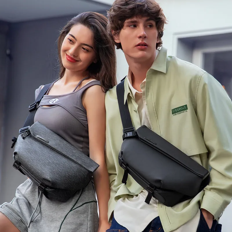 Casual II: Leather Waterproof Scratch-Resistant Stylish Messenger Bags