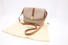 Celine Crossbody Bag in Macadam Canvas