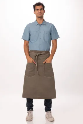 Chef Works Dorset Bistro Apron- Earth Brown