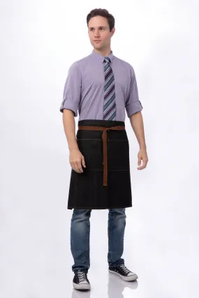 Chef Works Memphis Bistro Apron- Black