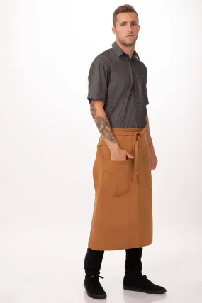 Chef Works Rockford Bistro Apron- Nutmeg