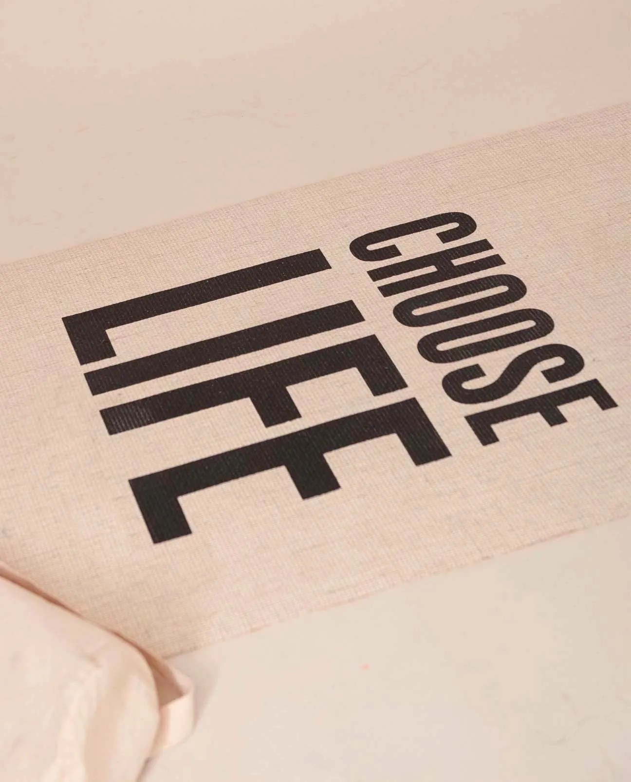 Choose Life Yoga Mat