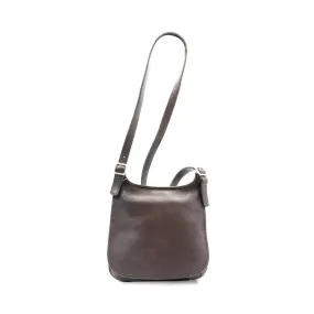 Coach Hippie Flap Crossbody Bags Leather Brown Colour For Women