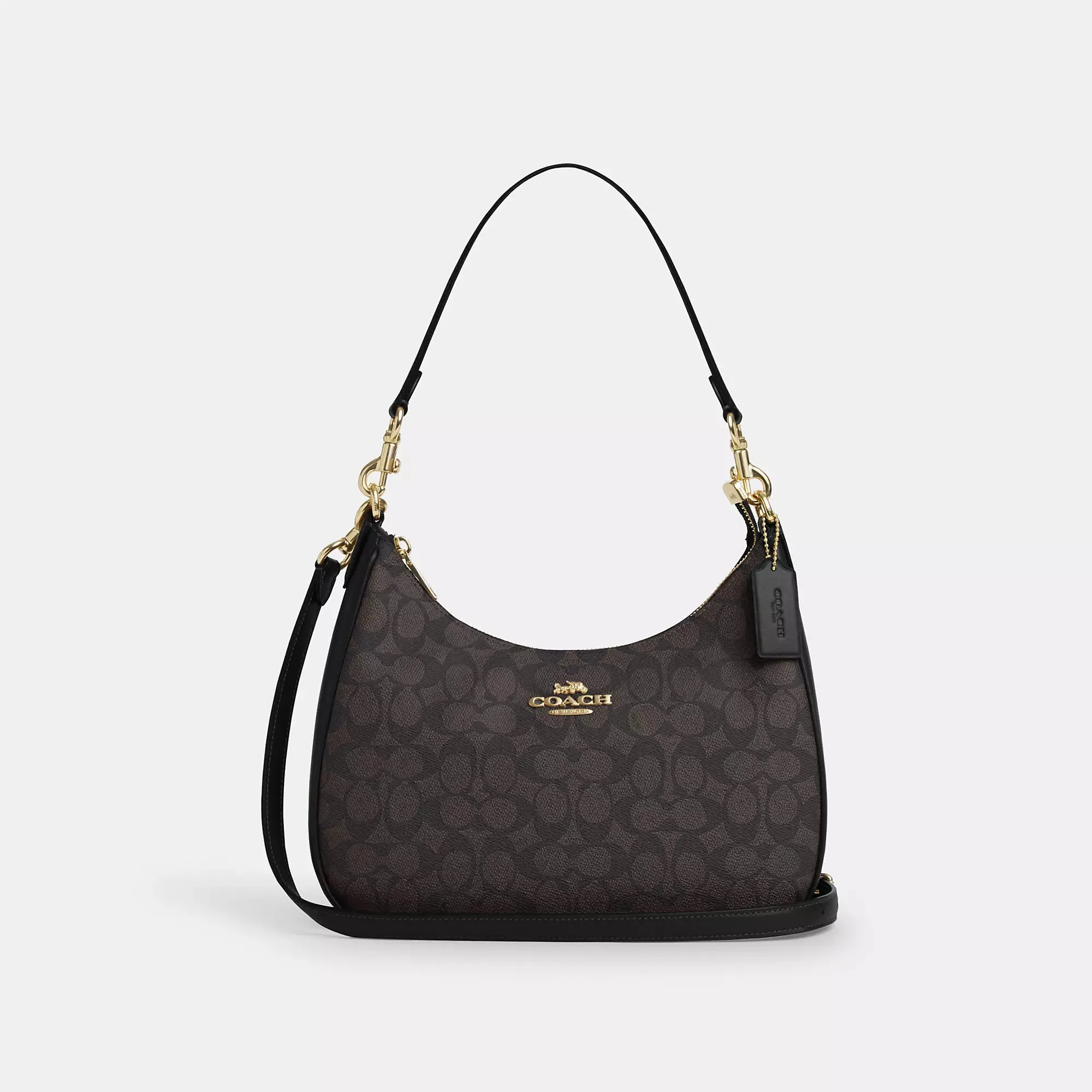 Coach Outlet Teri Hobo Bag In Signature Canvas