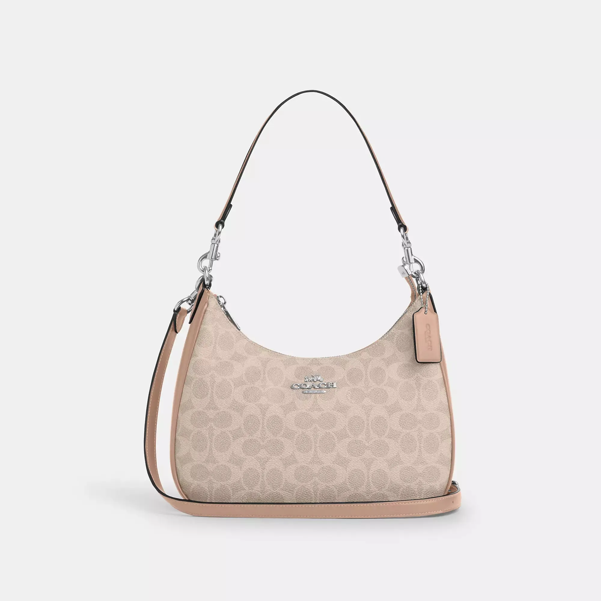 Coach Outlet Teri Hobo Bag In Signature Canvas