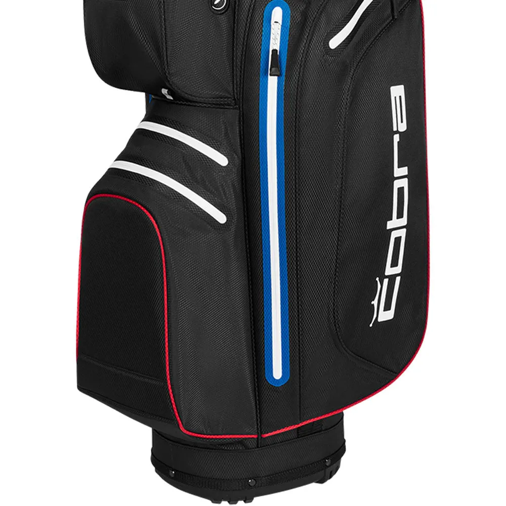 Cobra Ultradry Pro Waterproof Cart Bag - Puma Black/Electric Blue