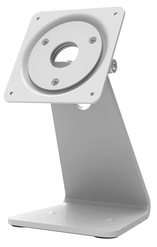 Compulocks Vesa Rotating And Tilting Counter Stand - Stand - For Tablet - Aluminium - White