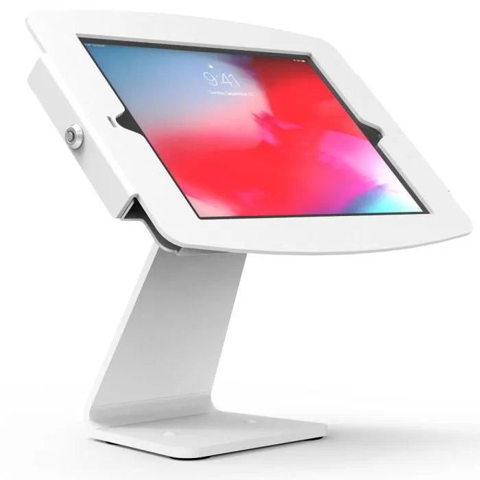 Compulocks Vesa Rotating And Tilting Counter Stand - Stand - For Tablet - Aluminium - White