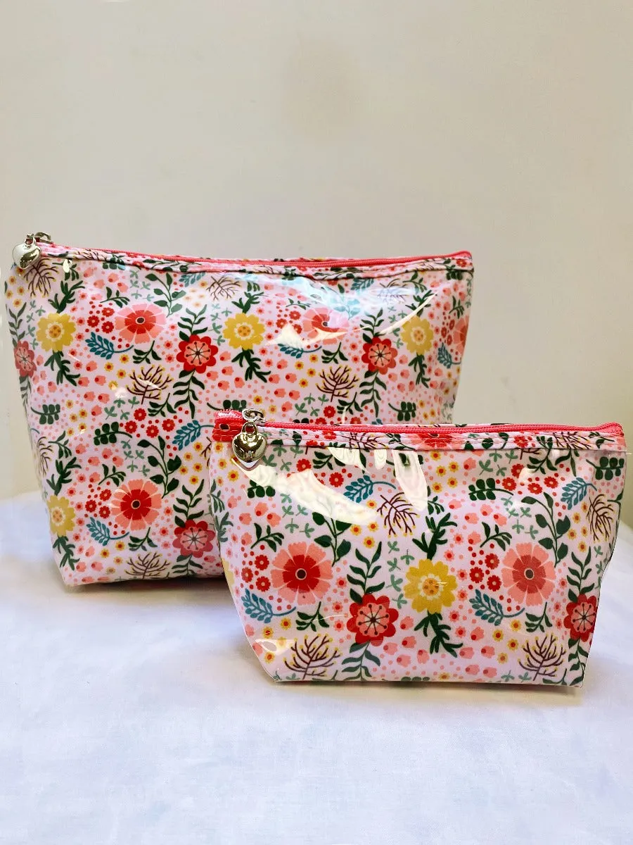 Cosmetic Bag (Medium), Posies