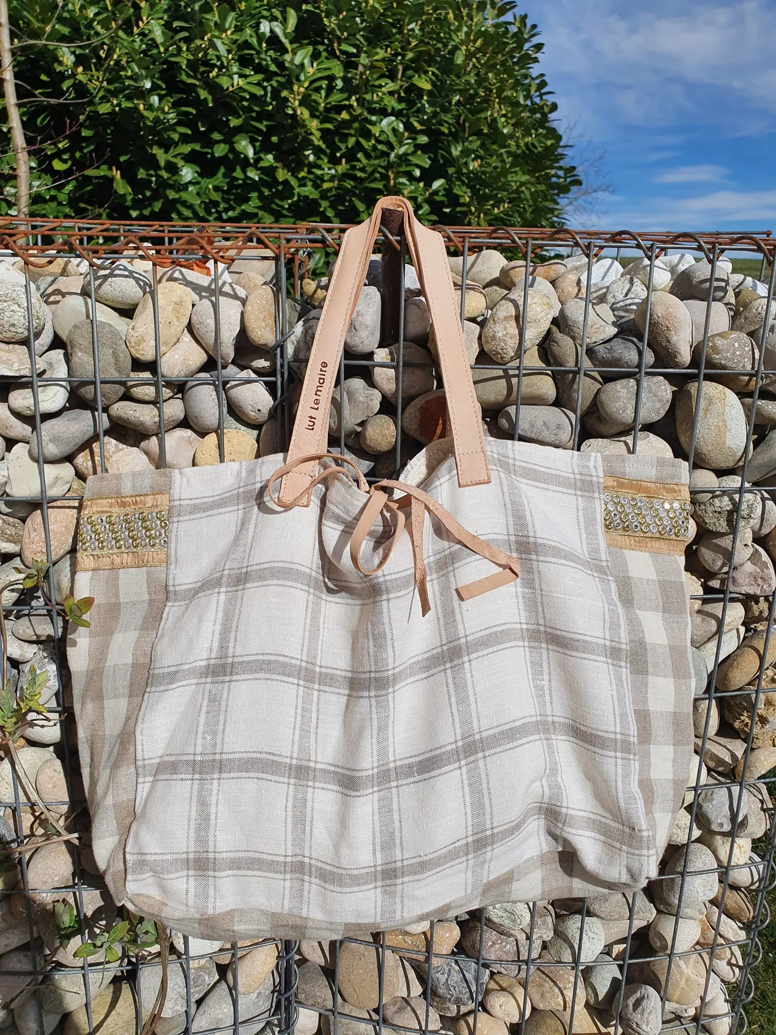 Cotton Beach Bag EMILY