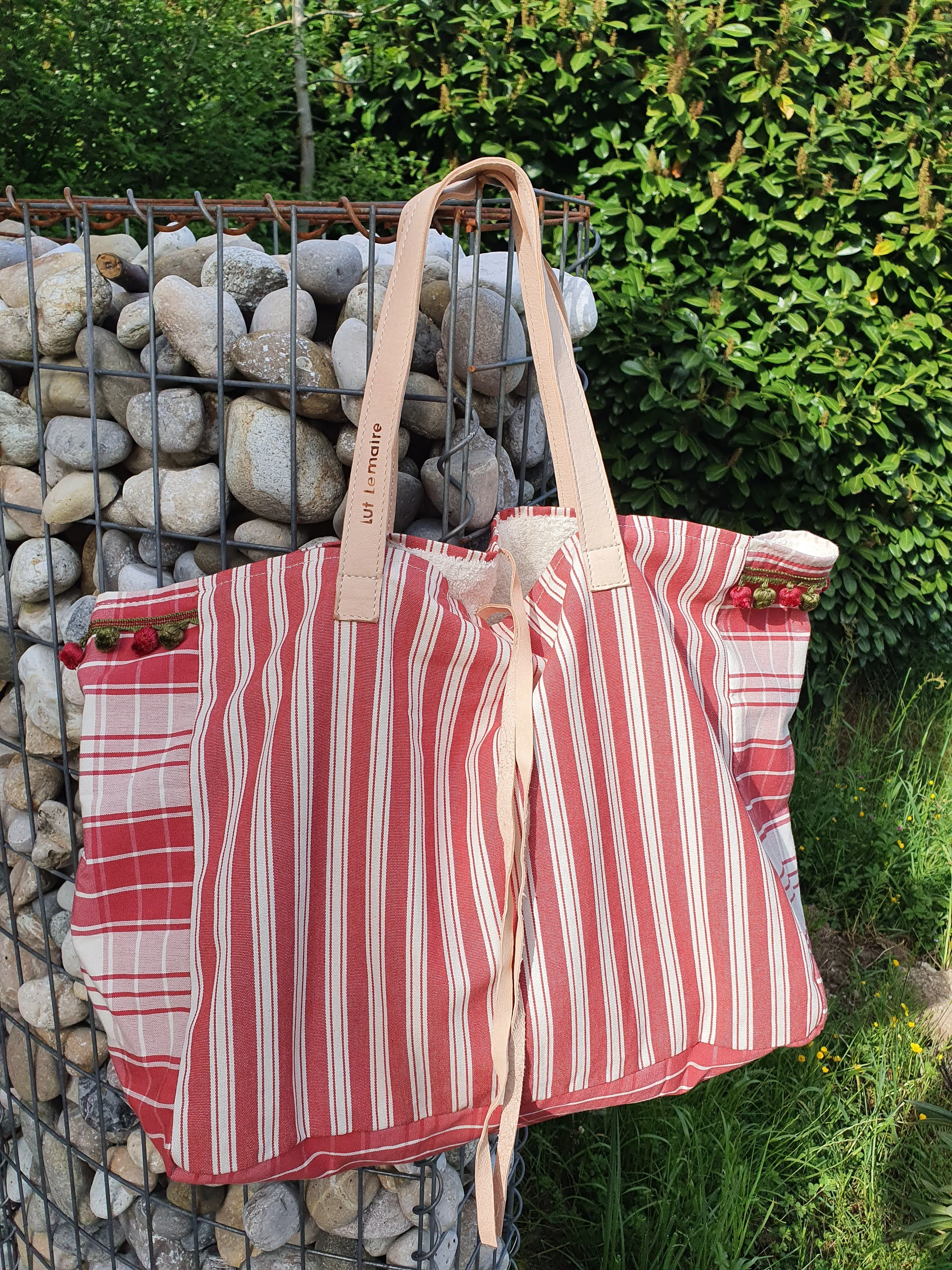 Cotton beach bag MANON