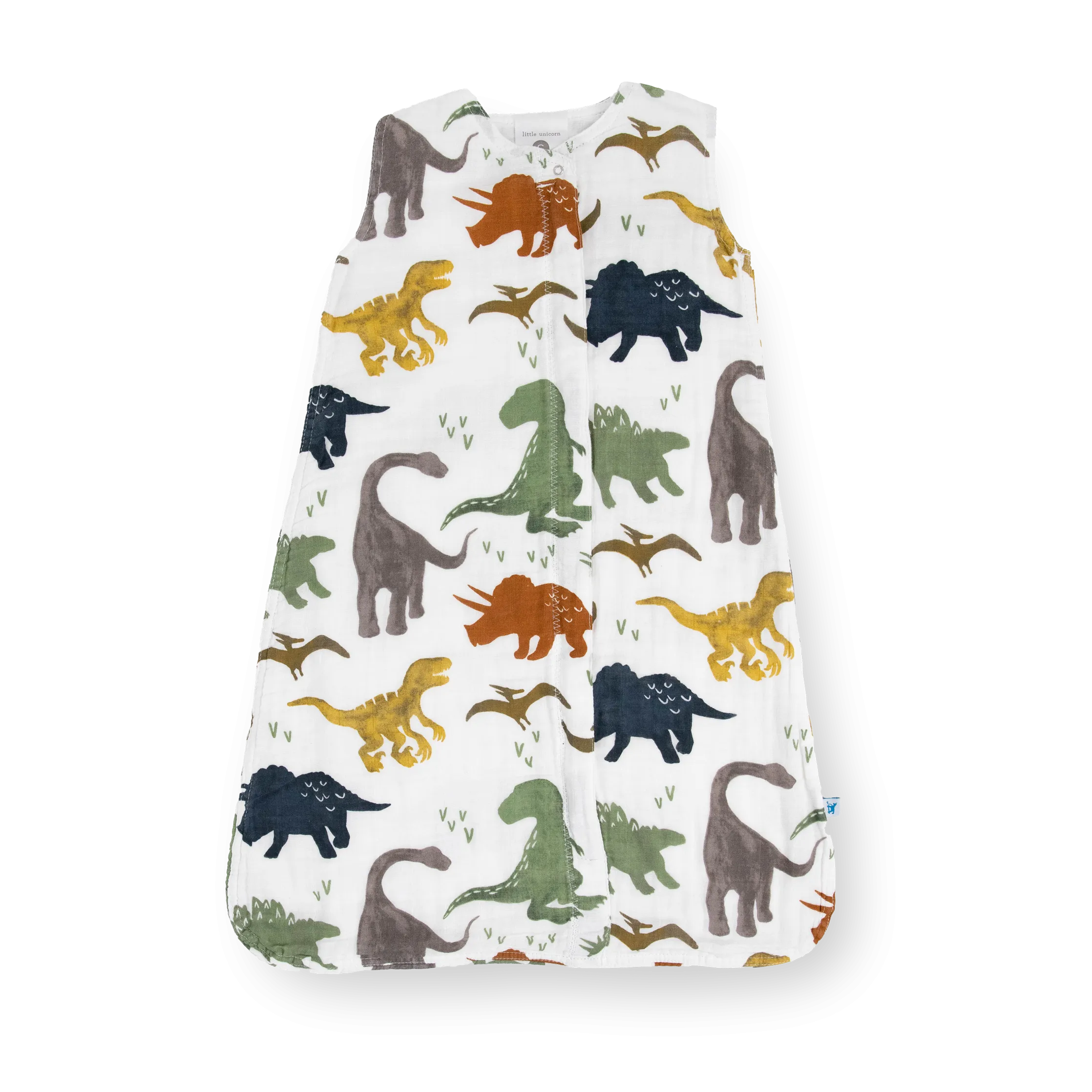 Cotton Muslin Sleep Bag - Dino Friends