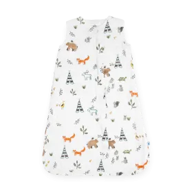 Cotton Muslin Sleep Bag - Forest Friends