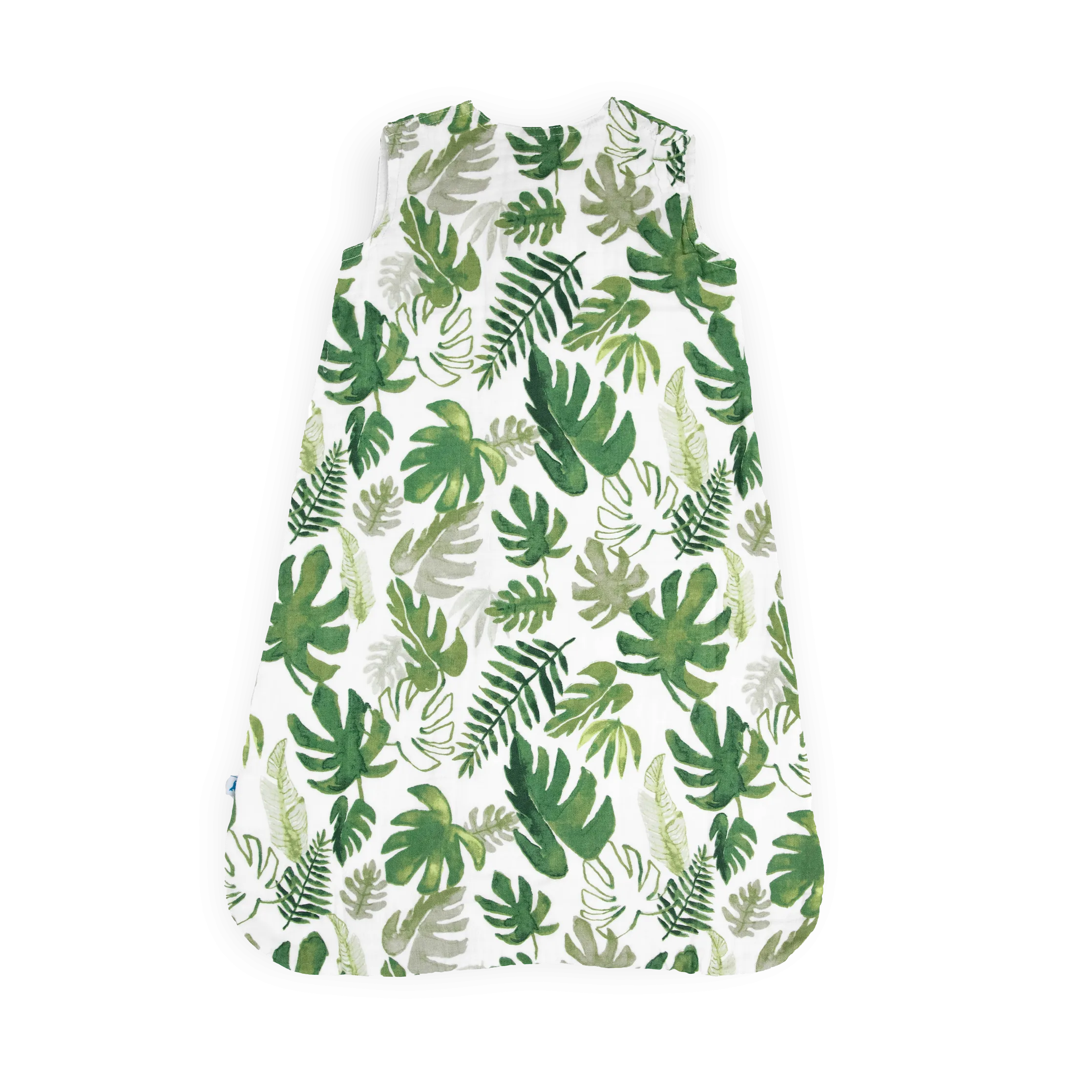 Cotton Muslin Sleep Bag - Tropical Leaf