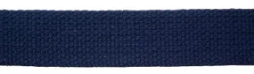 Cotton Webbing - Navy - 1.5" (38mm)