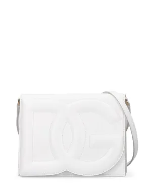 Dolce&amp;Gabbana   DG Logo leather shoulder bag 