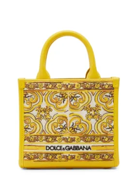 Dolce&amp;Gabbana   Small DG Daily maiolica jacquard bag 