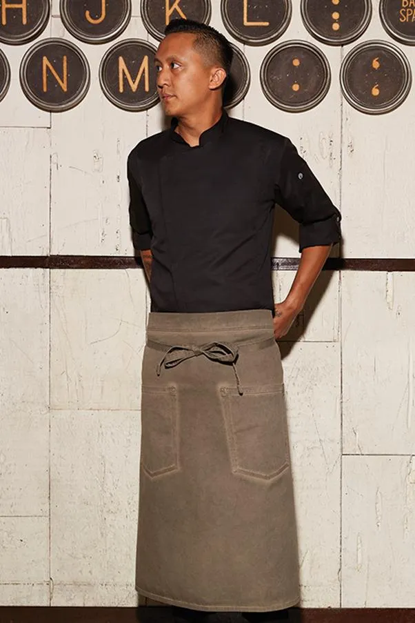 Dorset Earth Brown Bistro Apron