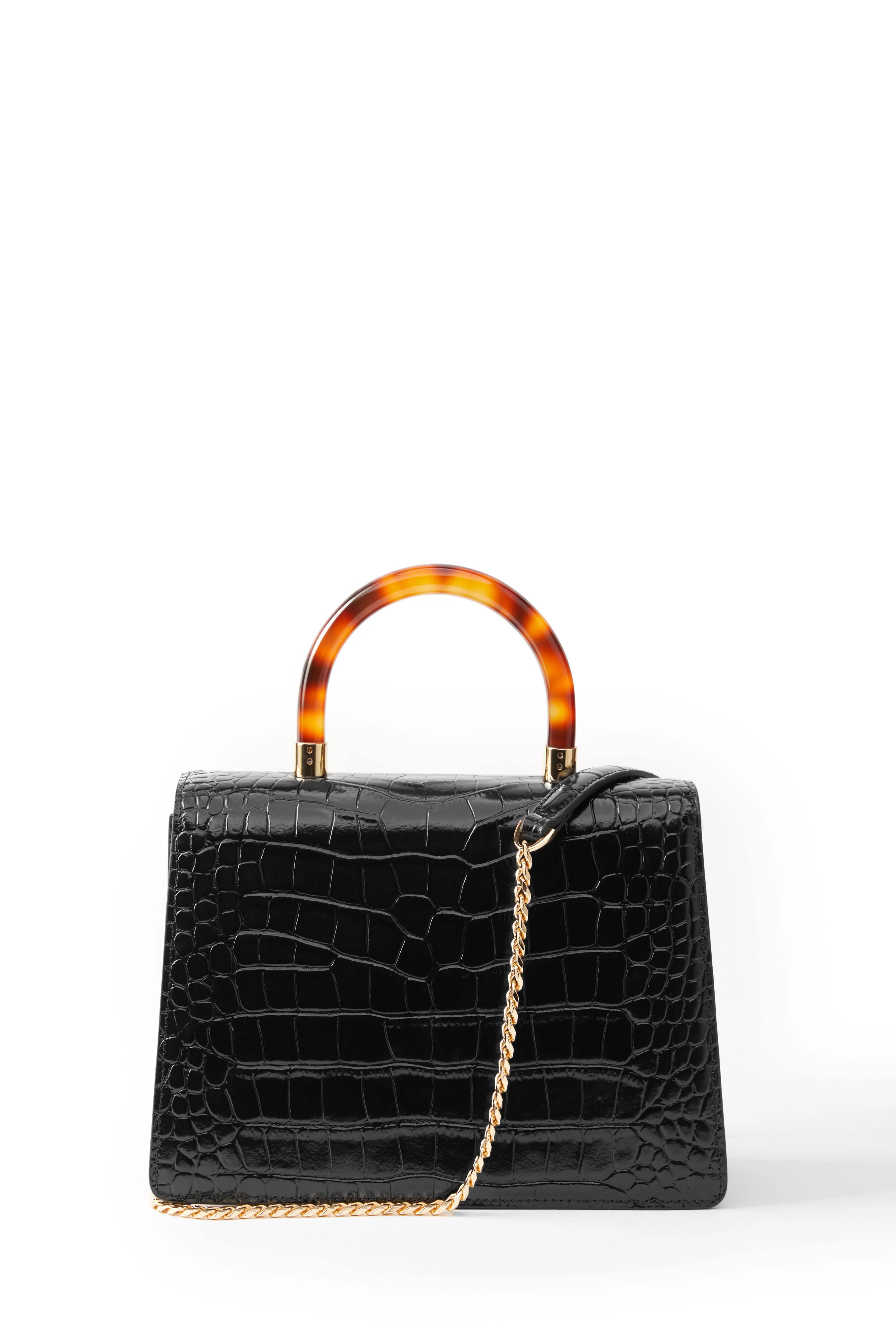 Dowdeswell Bag (Black Croc)