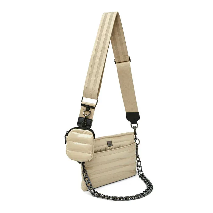 Downtown Crossbody | Blonde Patent